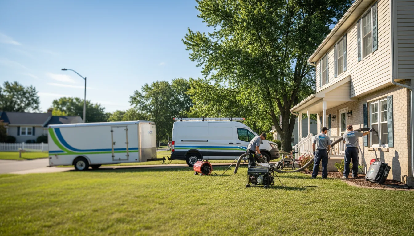 Flooded Basement Restoration And Cleanup With Repair in Berwick, IA near me